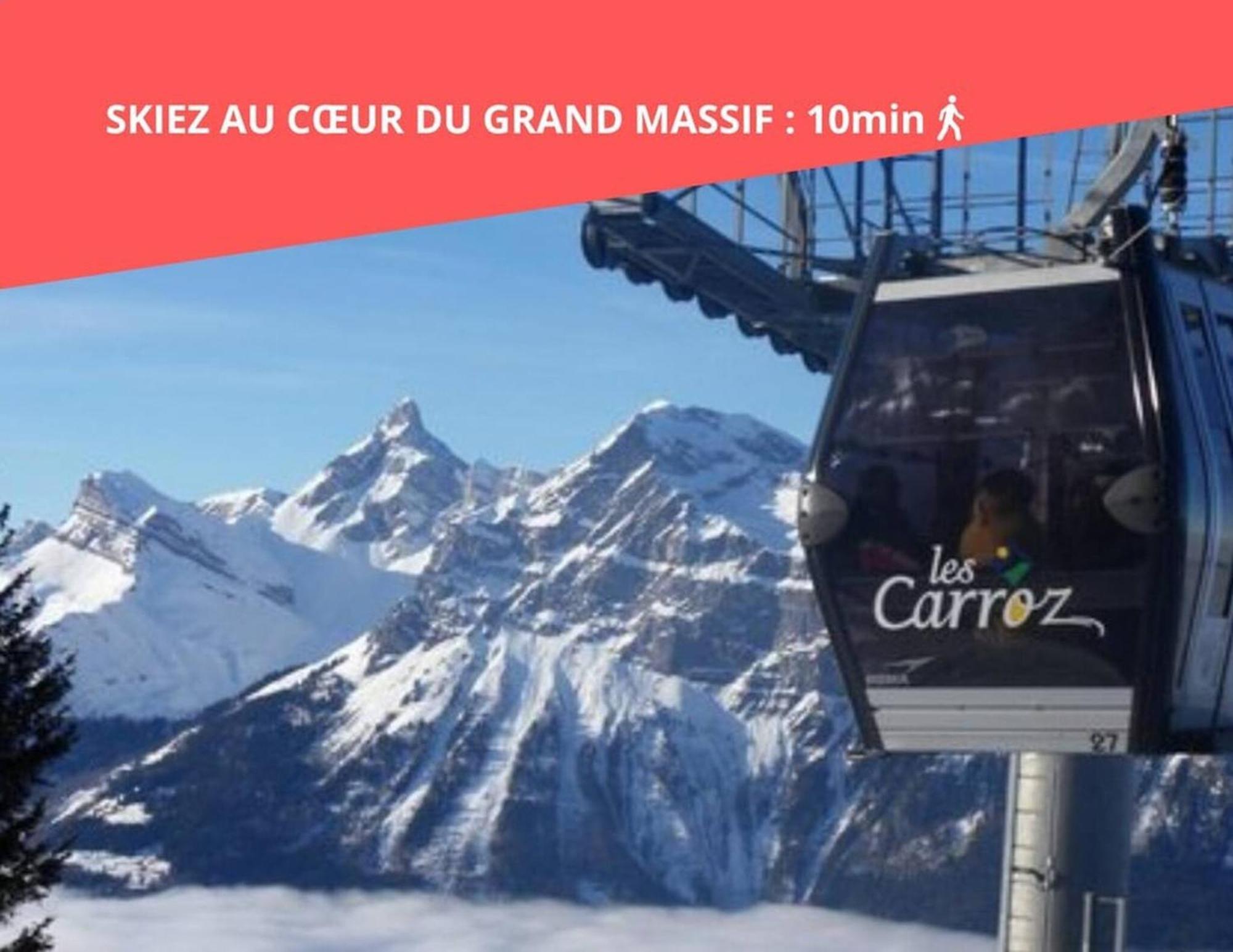 Mazots - Sejour Aux Carroz Apartamento Les Carroz d'Araches Exterior foto